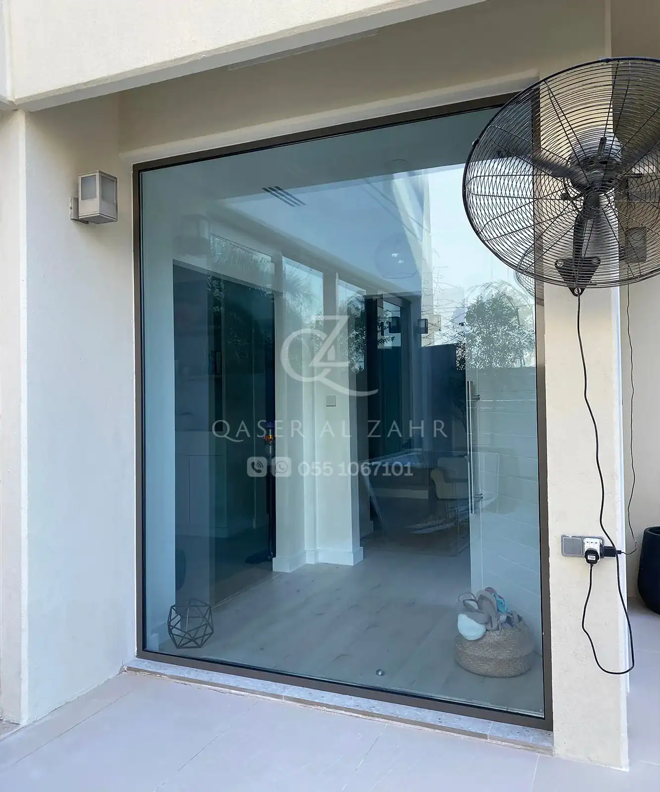 Modern entrance renovation