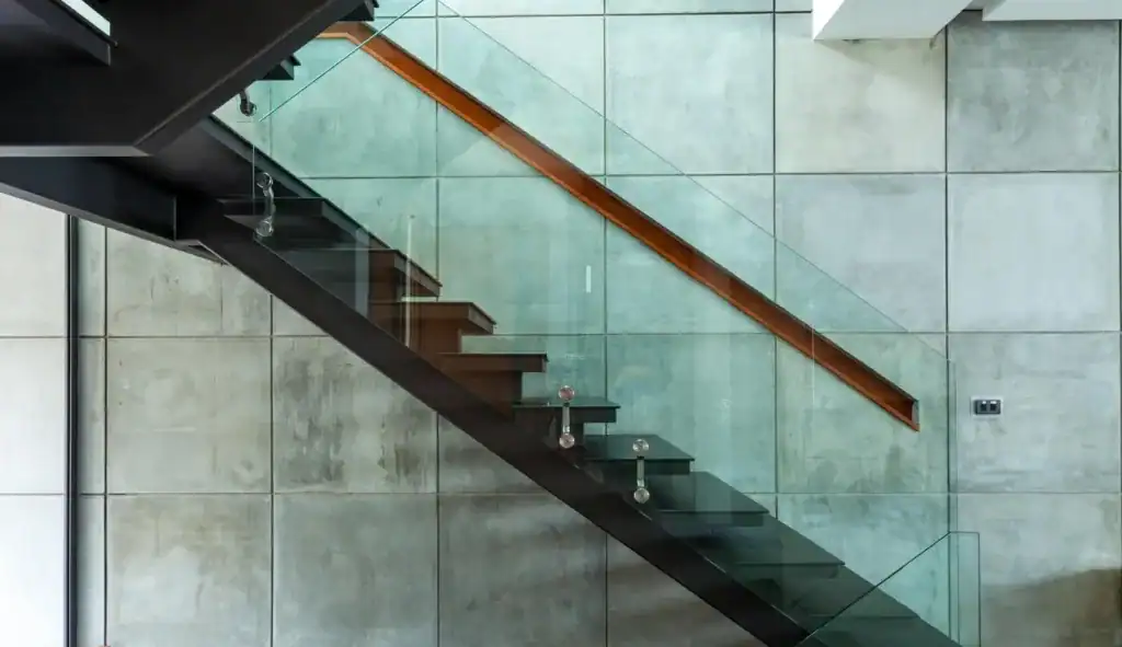 glass handrails